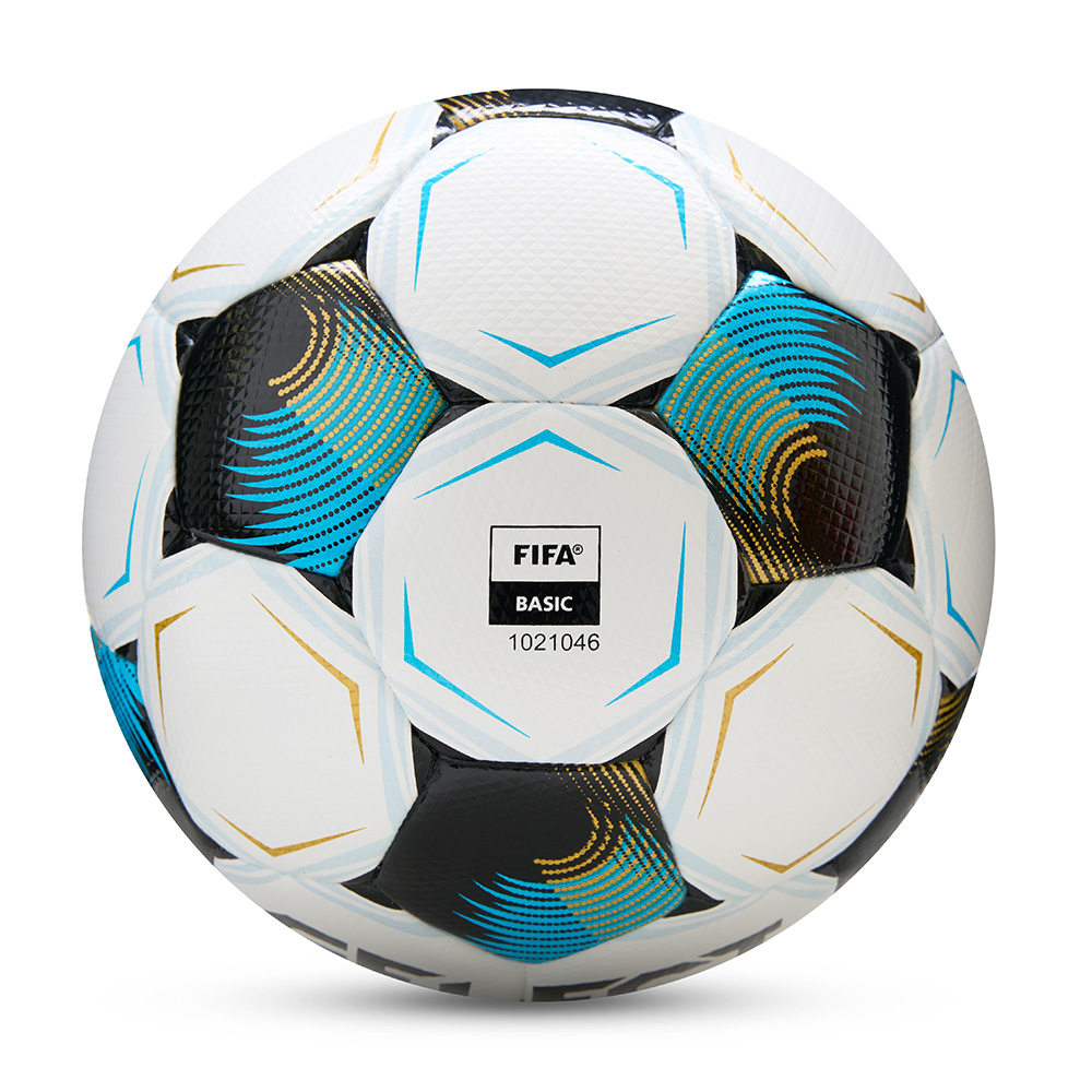 Мяч футбольный SELECT Numero 10 V26, FIFA Basic, размер 5, Размер 5, Цвет Белый/Черный/Бирюзовый