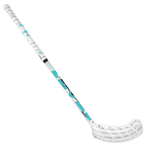 Клюшка для флорбола RealStick LEVEL 2.8, одобрено IFF, левый загиб, Длина 75 см