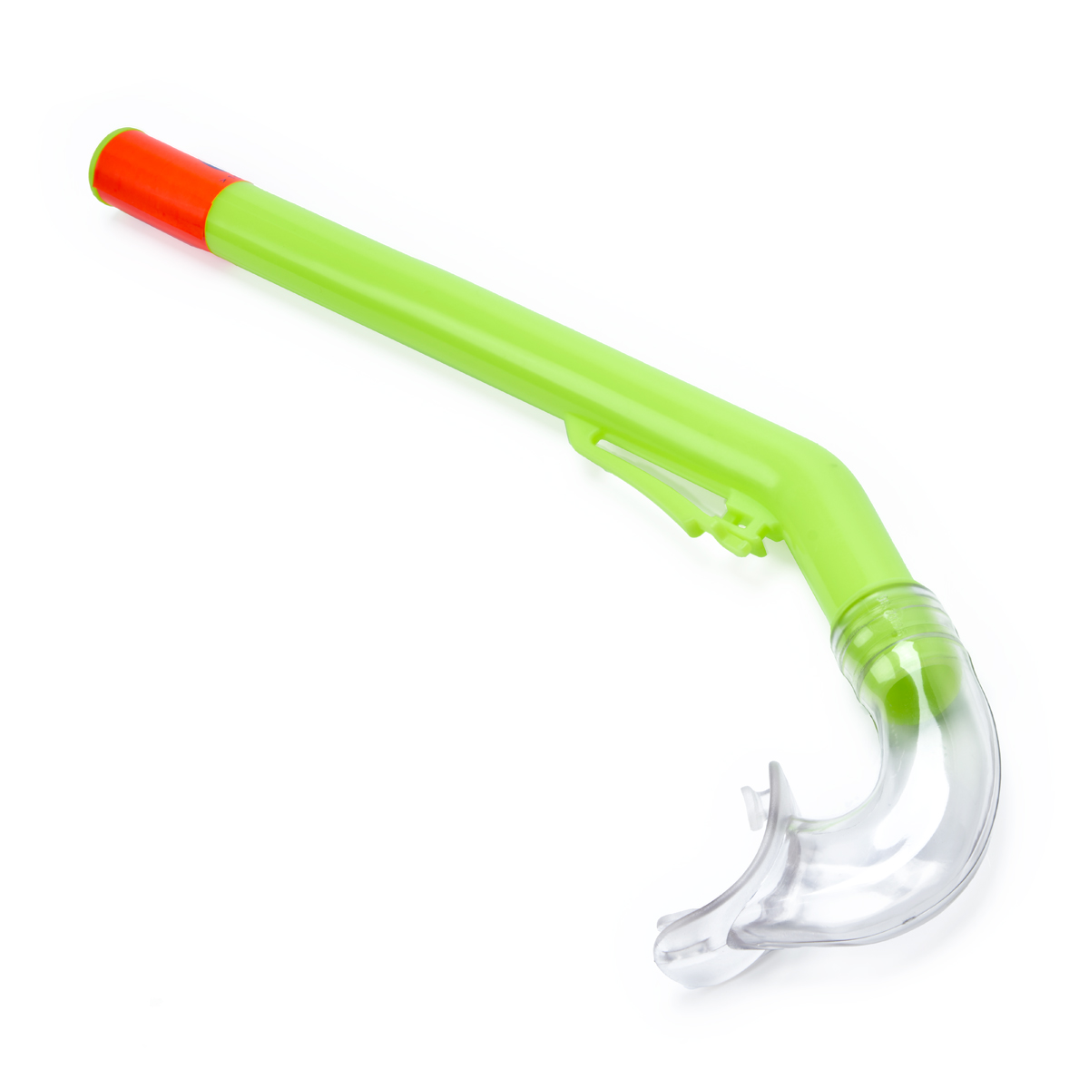 Трубка плавательная SALVAS Kid Snorkel, без клапана, размер детский, Цвет Желтый