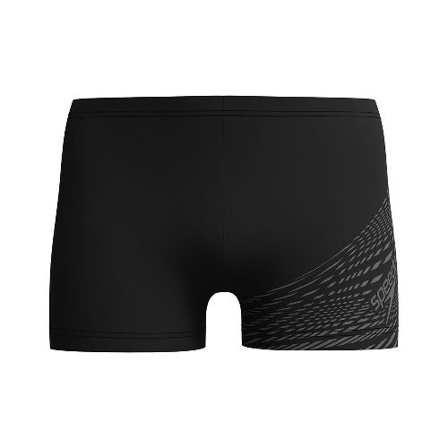 Плавки SPEEDO Eco Medley Logo Swim boxer, Размер р.28, Цвет Черно-серый