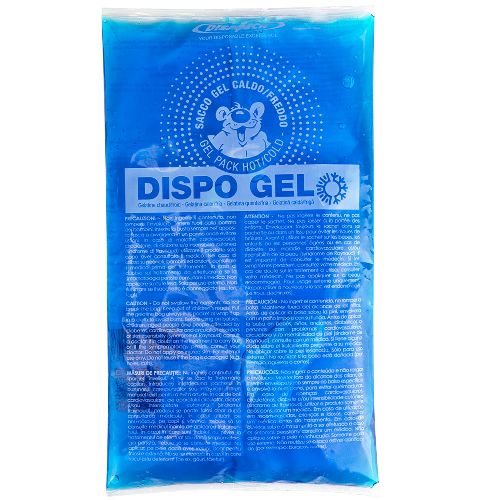 Многоразовый гелевый пакет для нагрева / охлаждения DISPO GEL, Размер 14*24 см