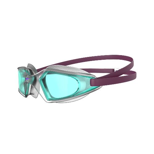 Очки для плавания SPEEDO Hydropulse Jr, детские, Цвет очков/линз Прозрачный/Голубой