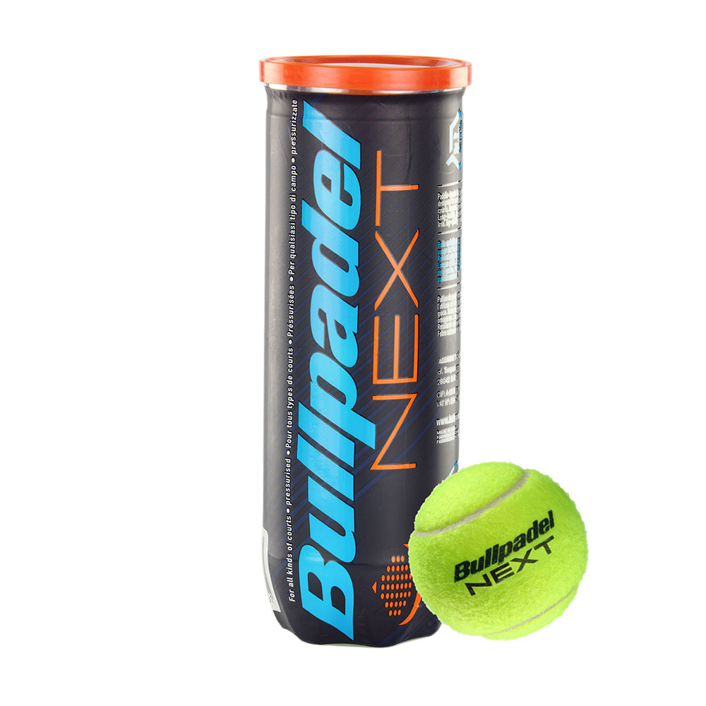 Мяч для падела BULLPADEL Next, FIP Approved, упаковка 3 мяча