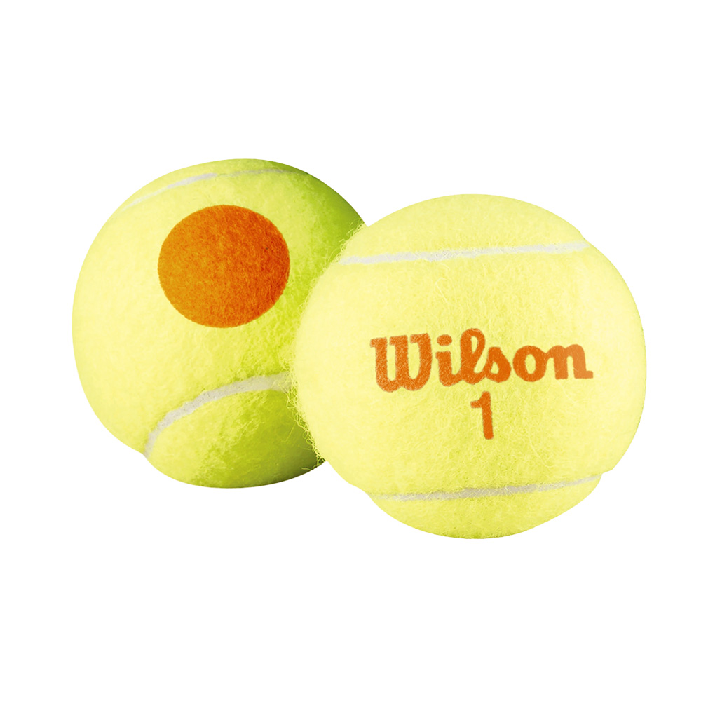 Мяч теннисный детский Wilson Starter Orange WRT137300, одобрено ITF, 3шт.