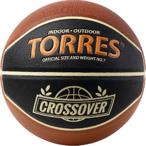 Мяч баскетбольный TORRES Crossover, размер 7