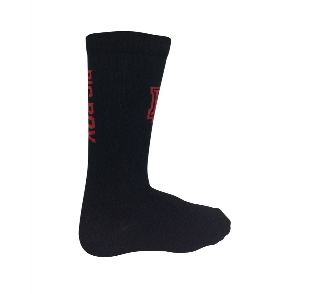 Носки BIG BOY Comfort Basic, черные, Размер 35-37