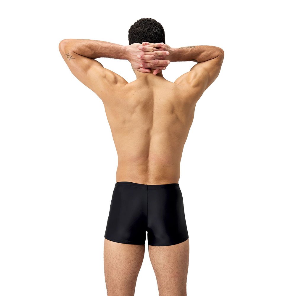 Плавки SPEEDO Eco Medley Logo Swim boxer, Размер р.30, Цвет Черно-оранжевый