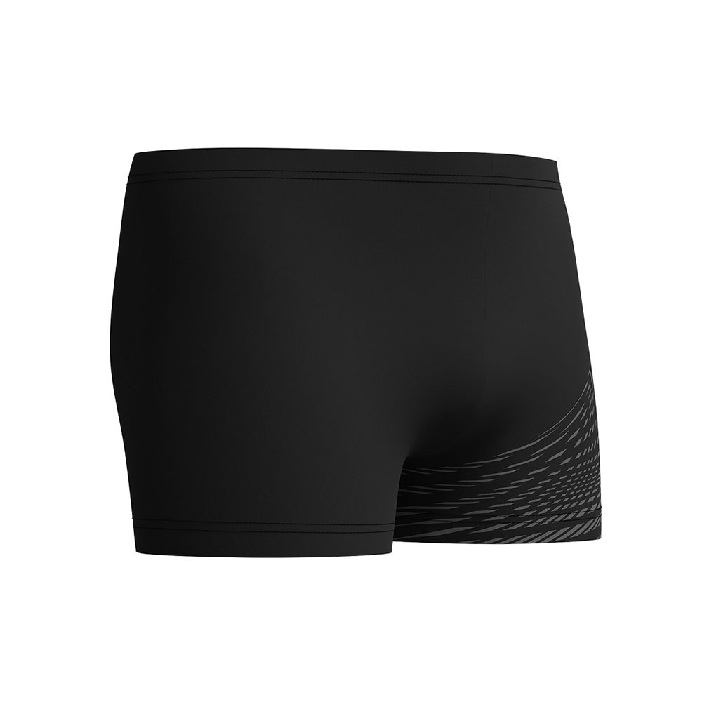 Плавки SPEEDO Eco Medley Logo Swim boxer, Размер р.28, Цвет Черно-серый