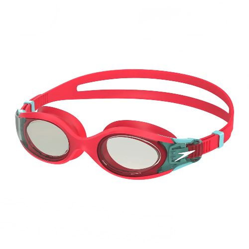 Очки для плавания SPEEDO Hydrosity Jr, детские (6-14 лет), Цвет очков/линз Красный/Дымчатый