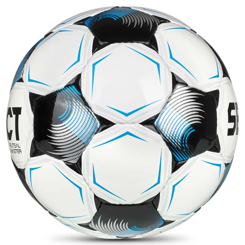 Мяч футзальный SELECT Futsal Master V26, FIFA Basic, Цвет Белый/Синий/Черный