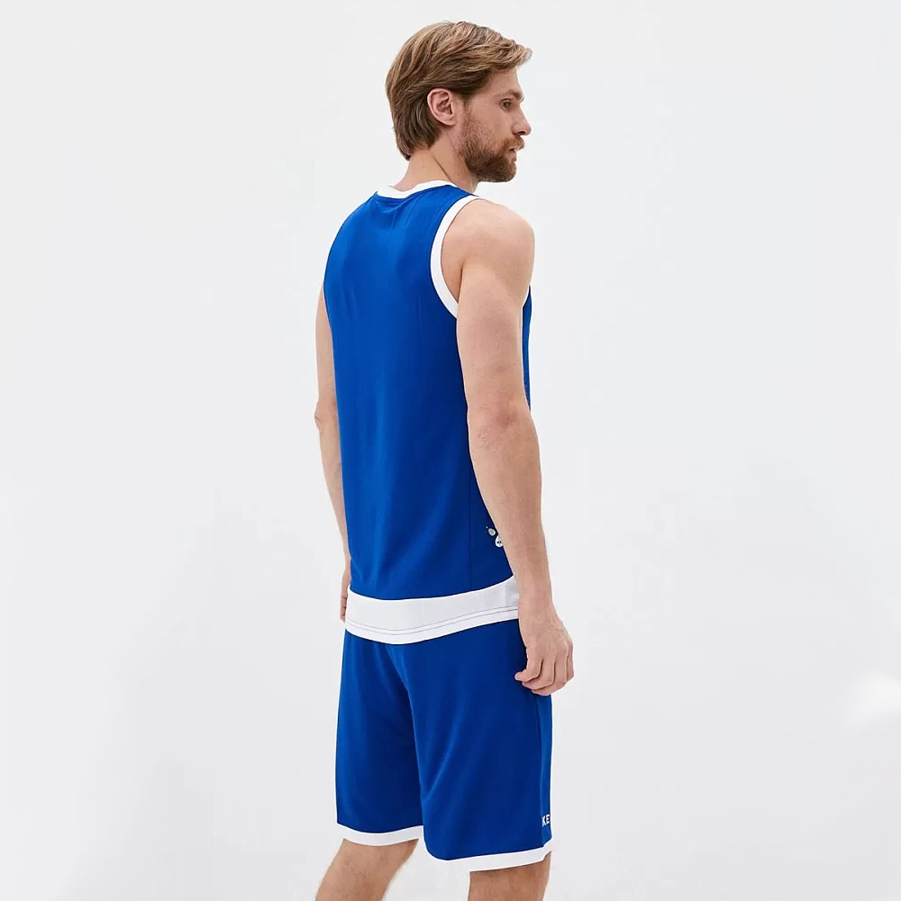 Форма баскетбольная KELME, взрослая, Размер 3xl, Цвет Синий