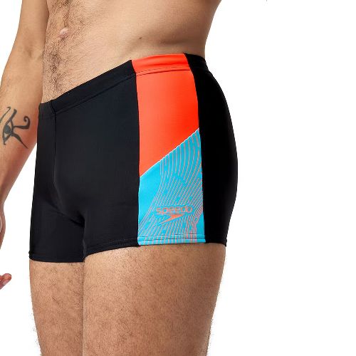 Плавки SPEEDO Hyperboom, Размер р.30, Цвет Черно-оранжевый