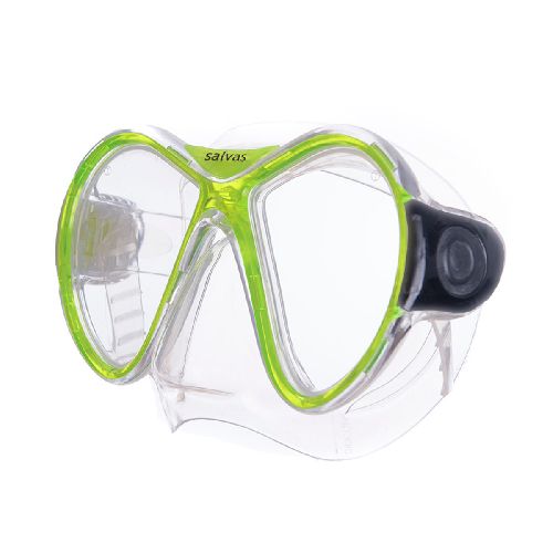 Маска для плавания SALVAS Kool Mask, профессиональная, размер взрослый, Цвет Желтый