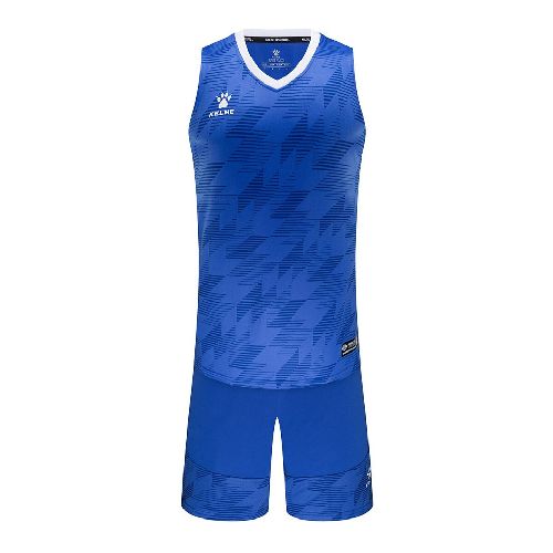 Форма баскетбольная KELME, взрослая, Размер 3xl, Цвет Синий