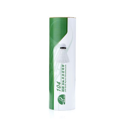 Воланы для бадминтона DOUBLE FISH JINQUE 104w, нейлон, 6 шт., Цвет Белый