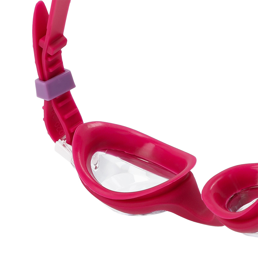 Очки для плавания SPEEDO SKOOGLES Jr, для детей 3-6 лет, Цвет очков/линз Красный/Прозрачный