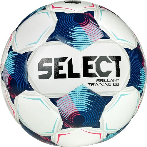 Мяч футбольный SELECT Brillant Training DB V25, FIFA Basic, Размер 5, Цвет Белый