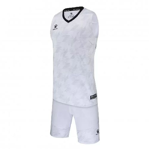 Форма баскетбольная KELME, взрослая, Размер 3xl, Цвет Белый