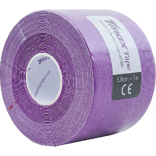 Тейп кинезиологический TMAX Extra Sticky, Цвет Фиолетовый