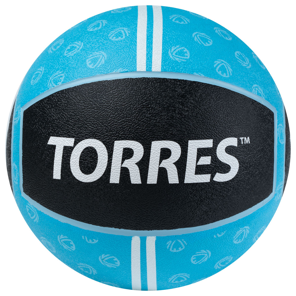 Медбол TORRES резина, Вес 5 кг
