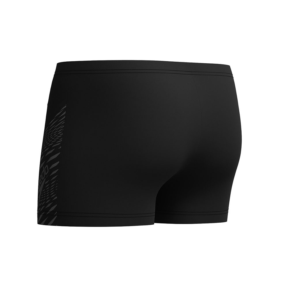 Плавки SPEEDO Eco Medley Logo Swim boxer, Размер р.28, Цвет Черно-серый