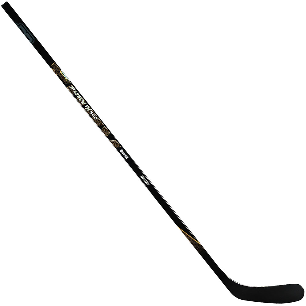 Клюшка хоккейная BIG BOY FURY FX 600 flex INT 70 Gr Stick F28, подростковая, Хват Левый