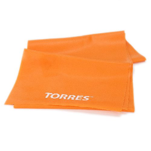 Эспандер TORRES латексная лента 120х15 см, сопротивление 4 кг