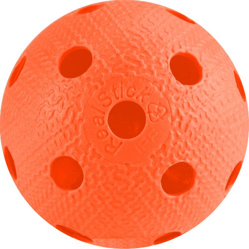 Мяч для флорбола RealStick, IFF Approved, Цвет Оранжевый