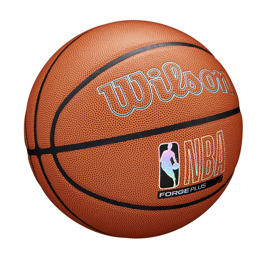 Мяч баскетбольный Wilson NBA Forge Plus, Цвет Коричневый
