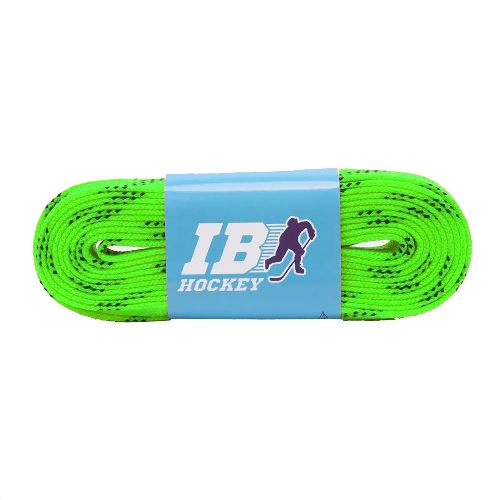 Шнурки для коньков IB Hockey с пропиткой, HLIB274LM, 274см, Размер 274см, Цвет Лайм