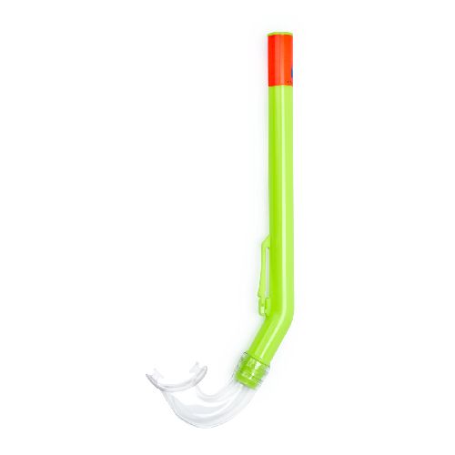 Трубка плавательная SALVAS Kid Snorkel, без клапана, размер детский, Цвет Желтый