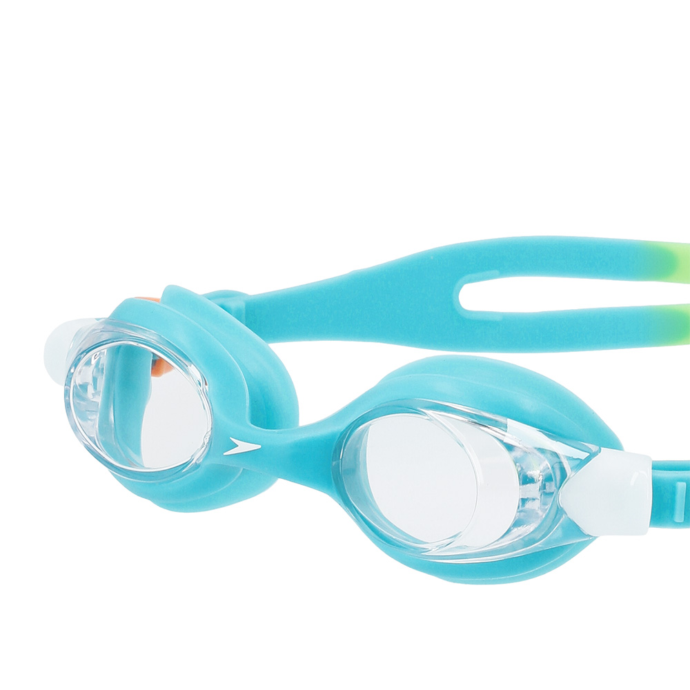 Очки для плавания SPEEDO SKOOGLES Jr, для детей 3-6 лет, Цвет очков/линз Голубой/Прозрачный