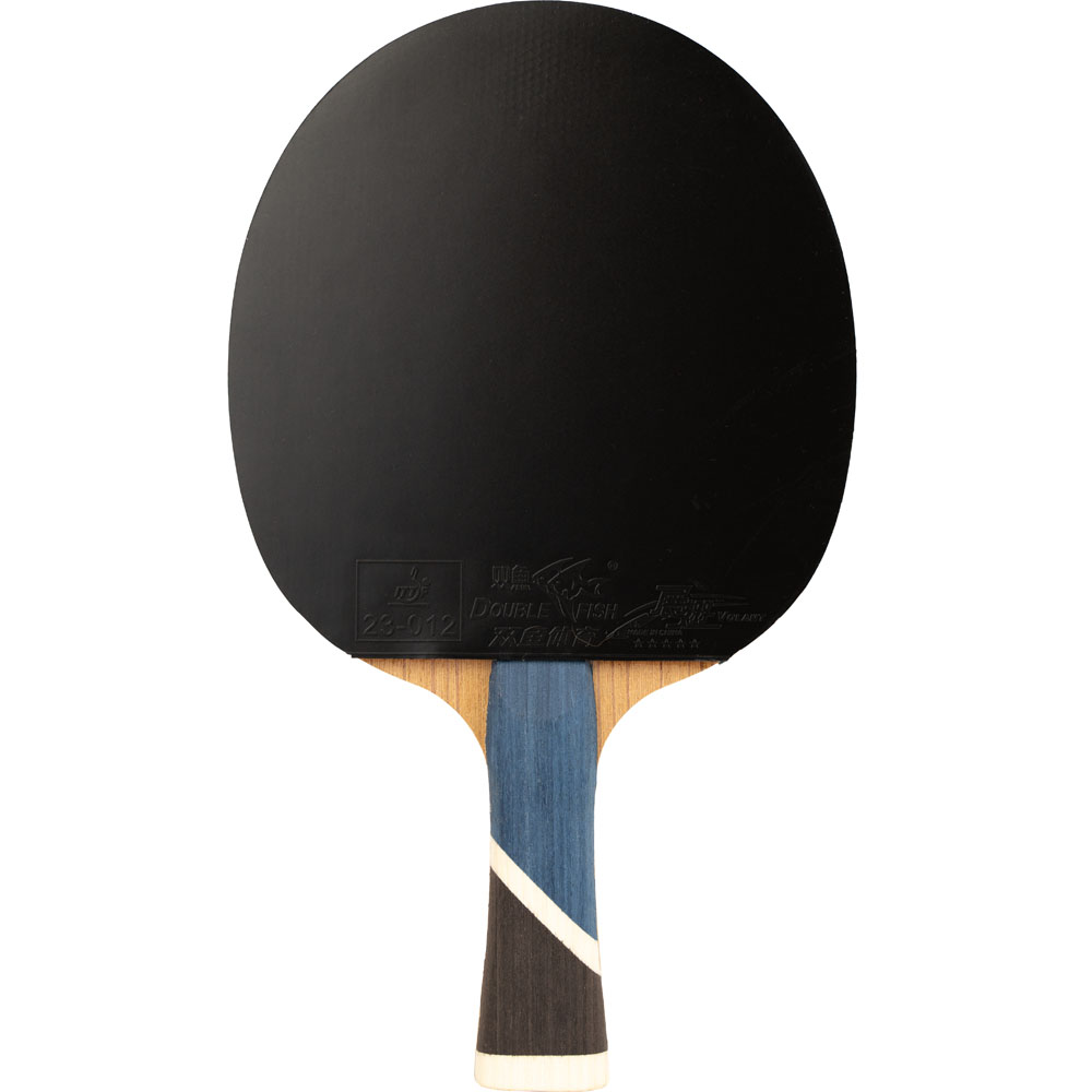 Ракетка для настольного тенниса DOUBLE FISH 5A+C, профессиональная, ITTF Approved, + 2 мяча