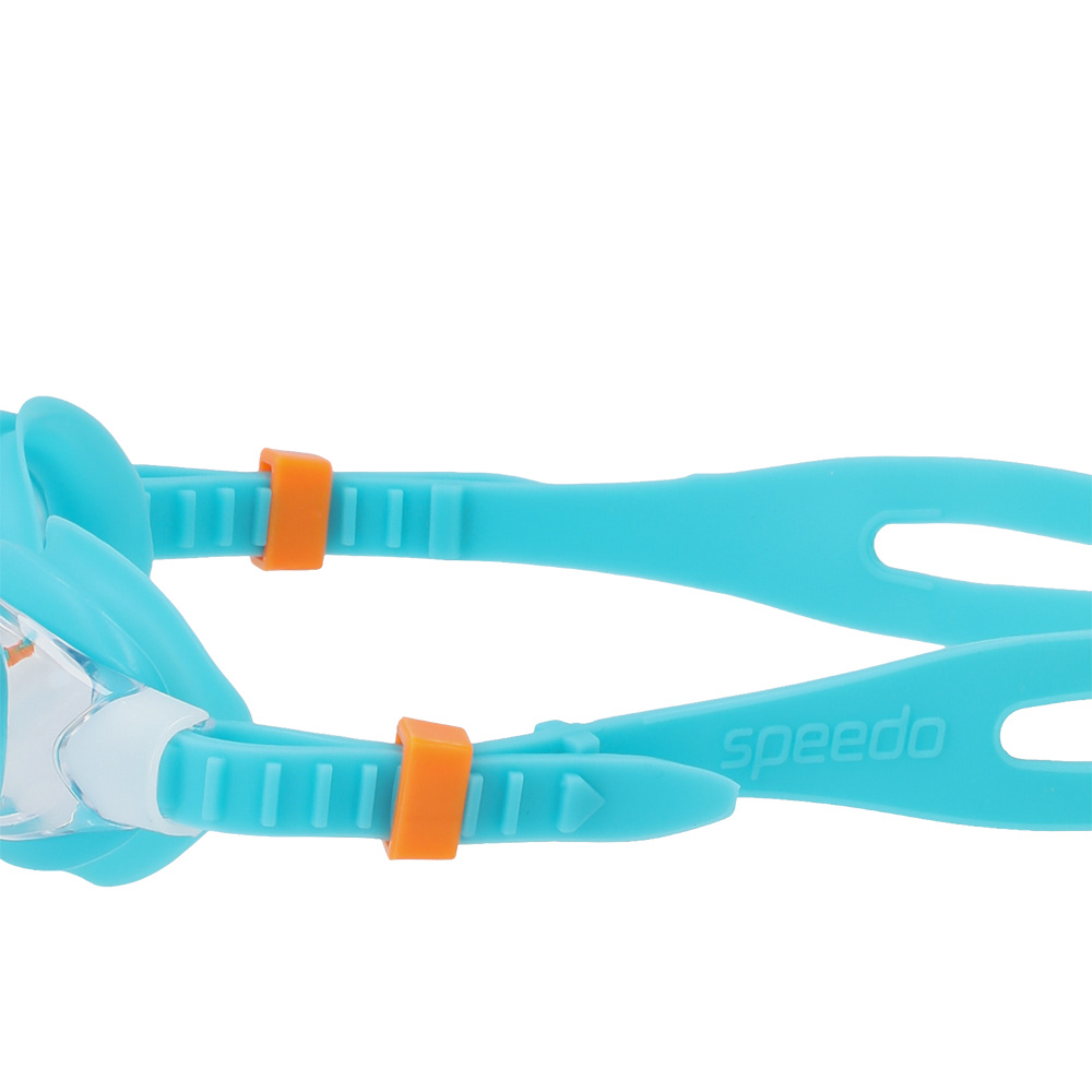 Очки для плавания SPEEDO SKOOGLES Jr, для детей 3-6 лет, Цвет очков/линз Голубой/Прозрачный