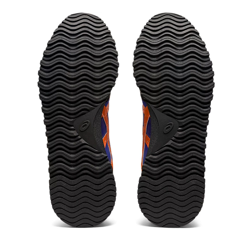 Кроссовки ASICS Tiger Runner II, Размер 36.5, Цвет Сине-оранжевый