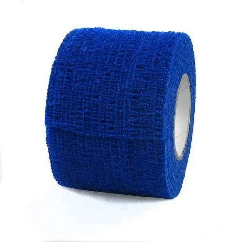Лента-паутинка для хоккейной клюшки BLUE SPORT Powerflex Grip, Цвет Синий
