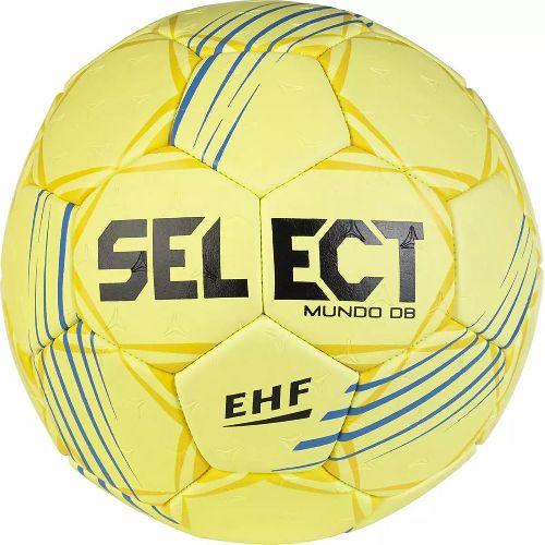 Мяч гандбольный SELECT Mundo V24, EHF Approved, Размер 1, Цвет Желтый