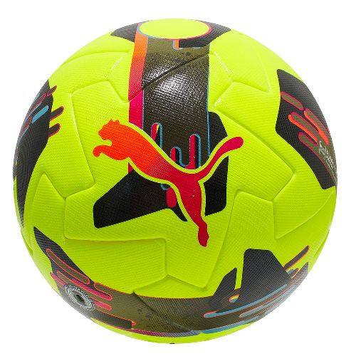 Мяч футбольный PUMA Orbita 2 TB, FIFA Quality Pro, размер 5, Цвет Желто-черный