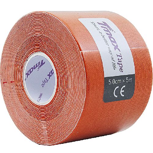 Тейп кинезиологический TMAX Extra Sticky, Цвет Оранжевый