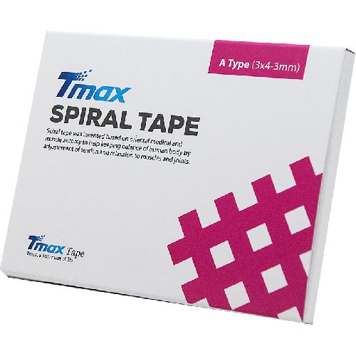Кросс-тейп TMAX Spiral Tape Type A, 20 листов, Цвет Телесный