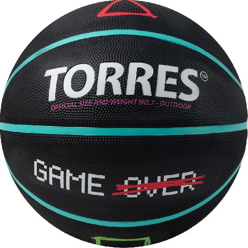 Мяч баскетбольный TORRES Game Over, размер 7