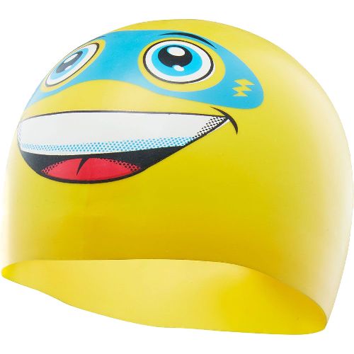 Шапочка для плавания TYR Super Day Swim Cap, желтый