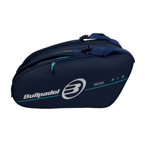 Сумка-чехол для ракеток для падела BULLPADEL Tour, 56х29х28 см, Цвет Темно-синий/Голубой