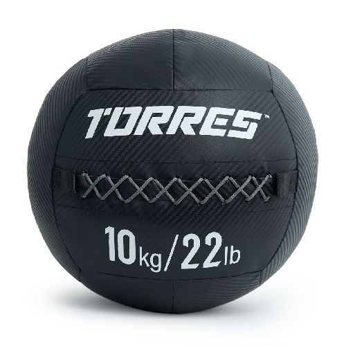 Медбол TORRES ПВХ/ПУ, Вес 10 кг