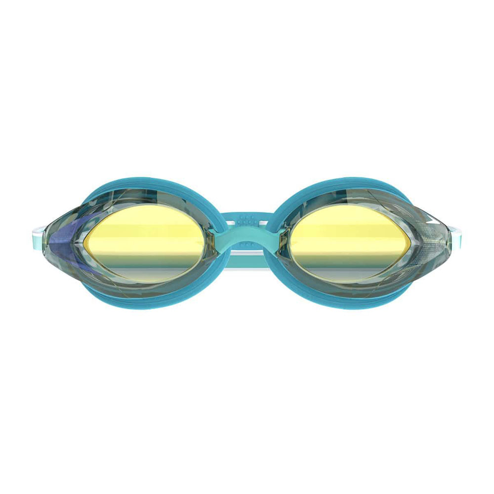 Очки для плавания SPEEDO Women`s Vanquisher 3.0 Mirrored, World Aquatics Approved, Цвет очков/линз Голубой/Зеркальный