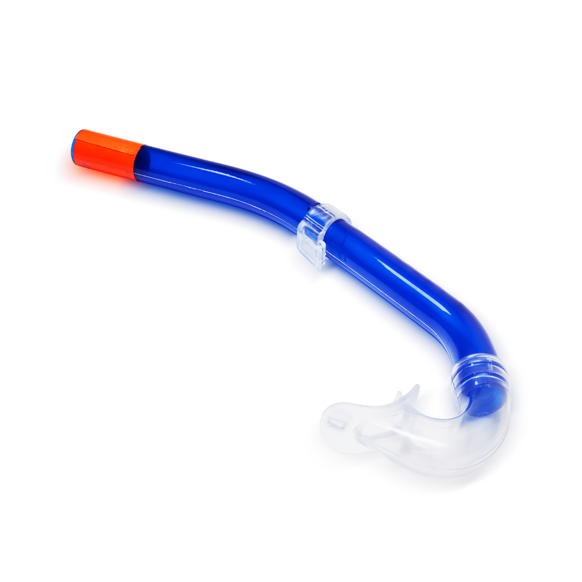 Трубка плавательная Salvas Fizzy Snorkel, размер L, Цвет Синий
