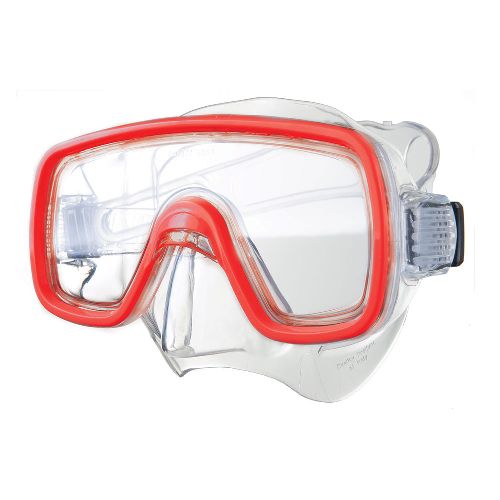 Маска для плавания SALVAS Domino Md Mask, размер Medium, Размер medium, Цвет Красный