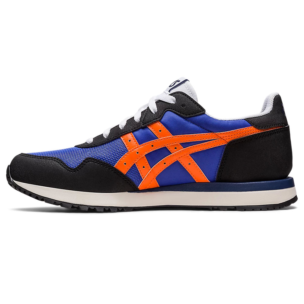 Кроссовки ASICS Tiger Runner II, Размер 36.5, Цвет Сине-оранжевый
