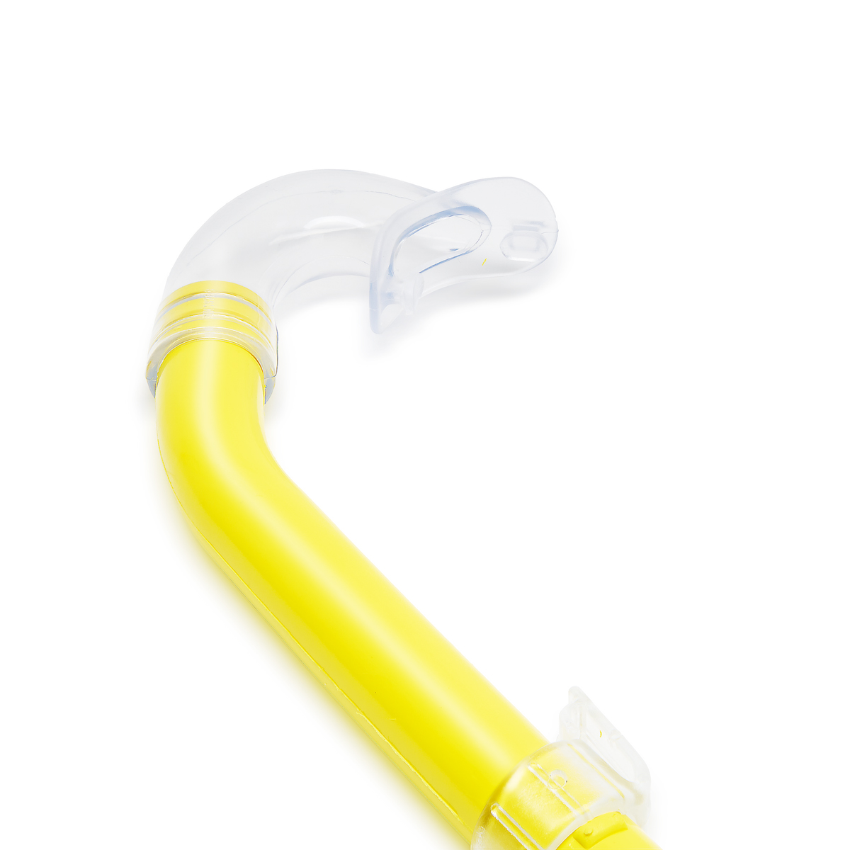 Трубка плавательная Salvas Fizzy Snorkel, размер L, Цвет Желтый