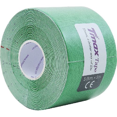 Тейп кинезиологический TMAX Extra Sticky, Цвет Зеленый